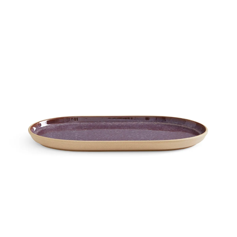 PORTMEIRION MINERAL OVAL PLATTER-AMETHYST