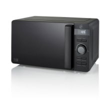 SWAN STEALTH 800W MICROWAVE MATT BLACK