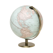 GENTLEMAN'S HARDWARE VINTAGE GLOBE LIGHT 10"