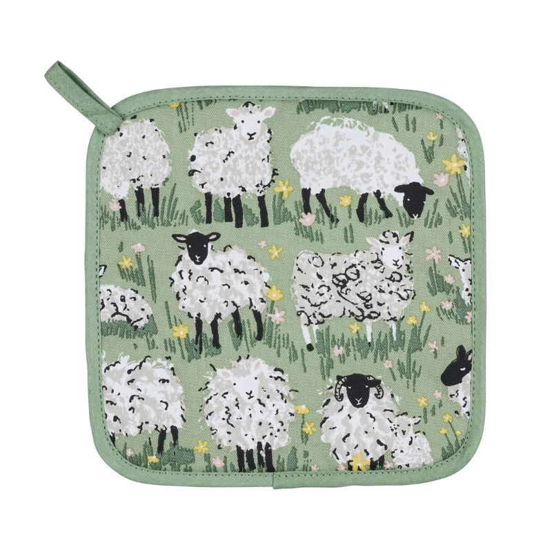 ULSTER WEAVERS WOOLlY SHEEP COTTON POT MAT