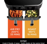 NINJA AIR FRYER DUAL MAXI