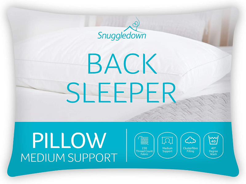 BACK SLEEPER PILLOW